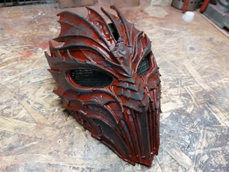 Dragon Blackfyre Mask