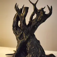 Bougeoir arbre fantôme Halloween — photo 4