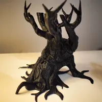 Bougeoir arbre fantôme Halloween — photo 1