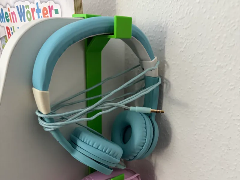 Einfacher Kopfhörerhalter (für Kinder)