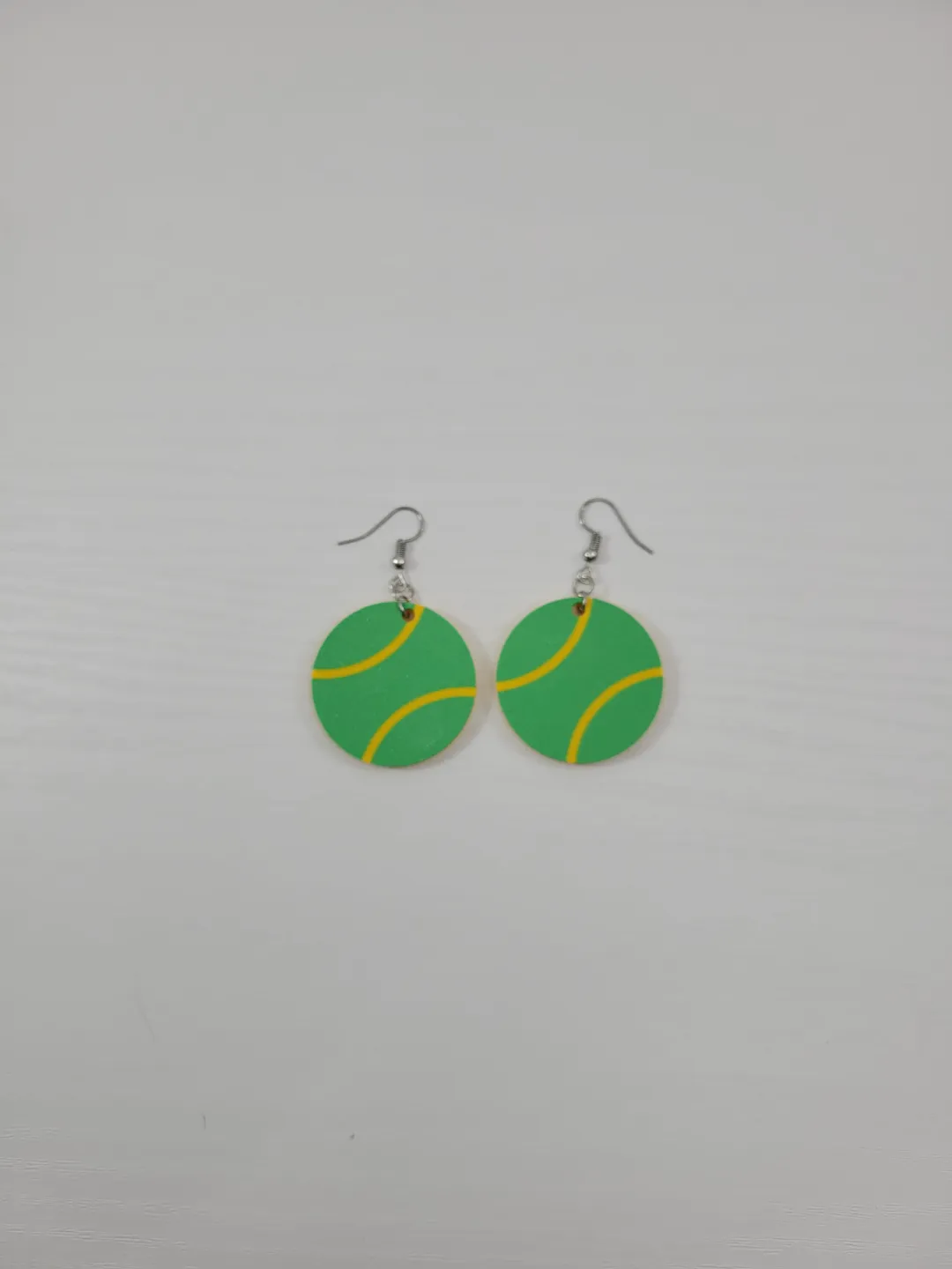 Tennis Earrings – 3D-Printed Game Day Jewelry view 4