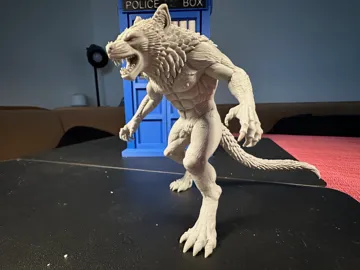 Figura decorativa: Werewolf (Tooth and Claw) – Doctor Who 1:10 — vista de referencia 5