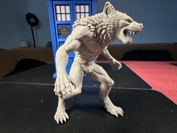Figura decorativa: Werewolf (Tooth and Claw) – Doctor Who 1:10 — vista de referencia 2