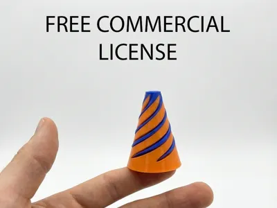 SPIRAL FIDGET (FREE COMMERCIAL LICENSE)