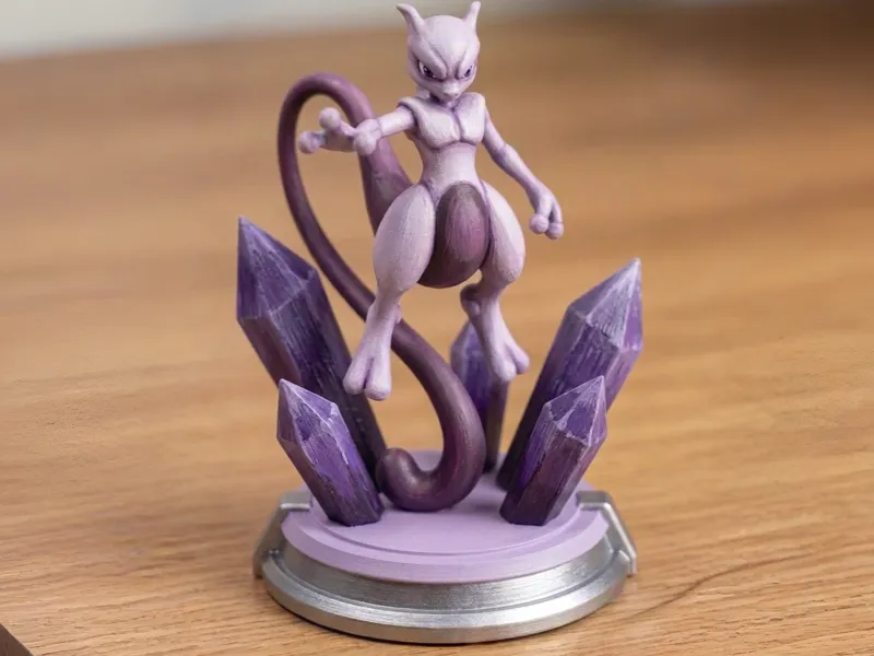 Pokemon - Mewtwo Levitating Optical Effect