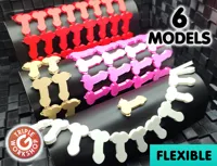 Tissu flexible forme phallique — 6 modèles — photo 2