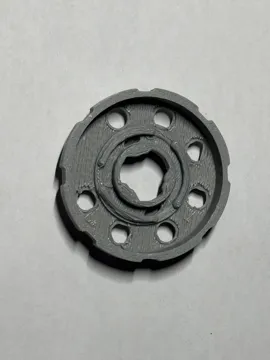 Modelo para impresión 3D: Beyblade X Fortify Assist Blade — vista de referencia 3