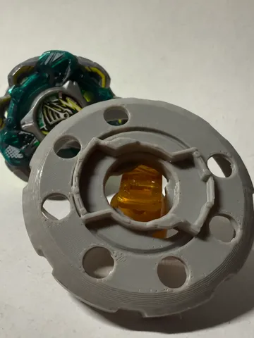 Modelo para impresión 3D: Beyblade X Fortify Assist Blade — vista de referencia 2