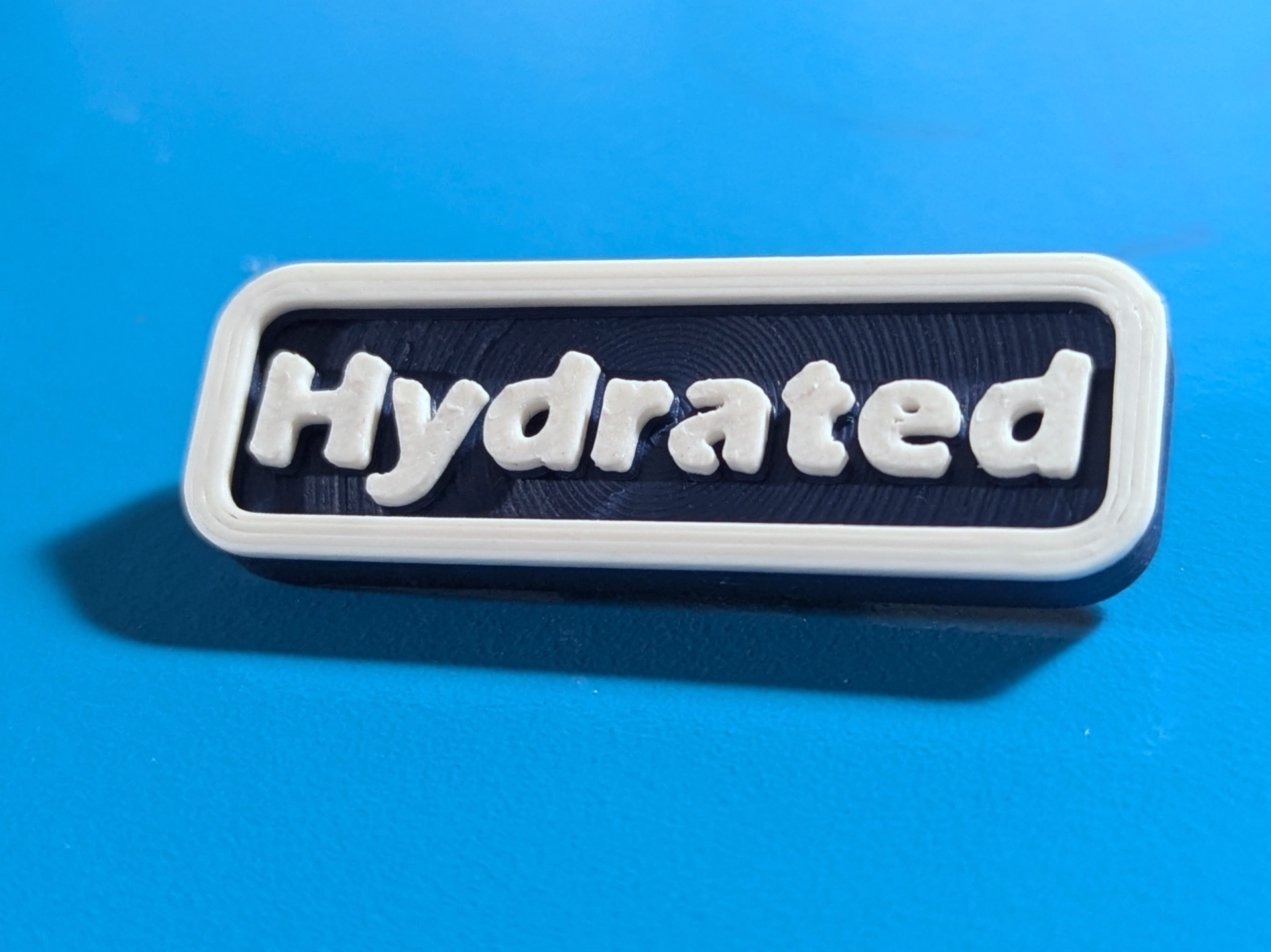 Hydrated Badge