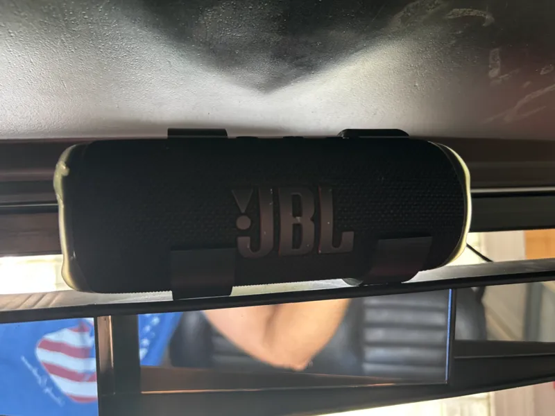 JBL Flip 6 Golf Cart Top Rail Holder/Bracket EZGO 