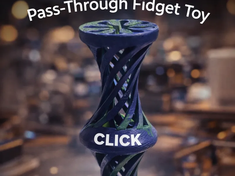 Passthrought fidget toy