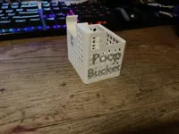With Poop Bucket Text