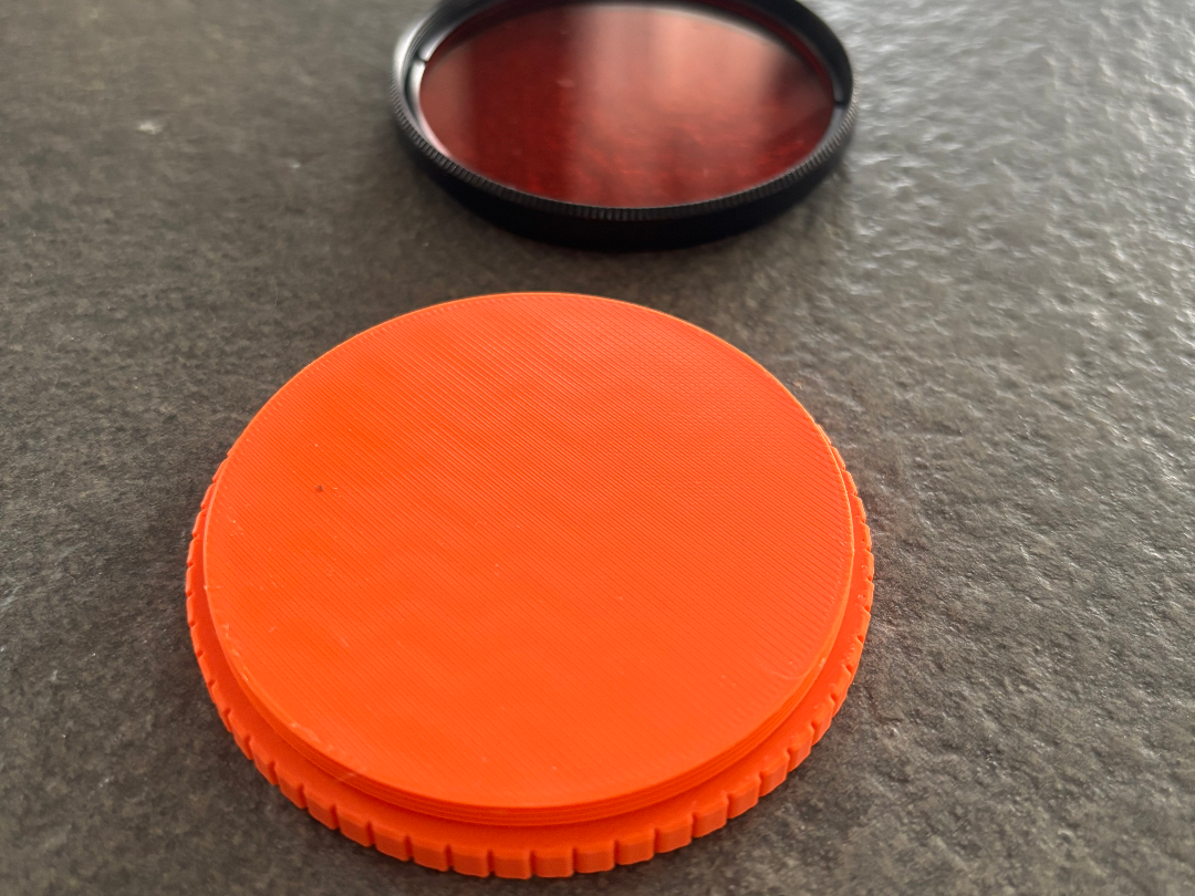 Cache de protection M67 pour filtres et objectifs