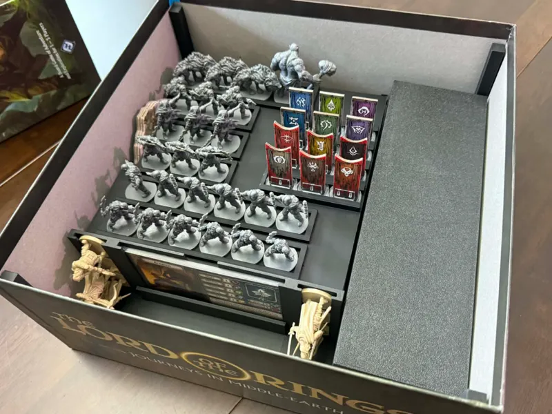 LOTR Journeys in Middle Earth Core set Organizer