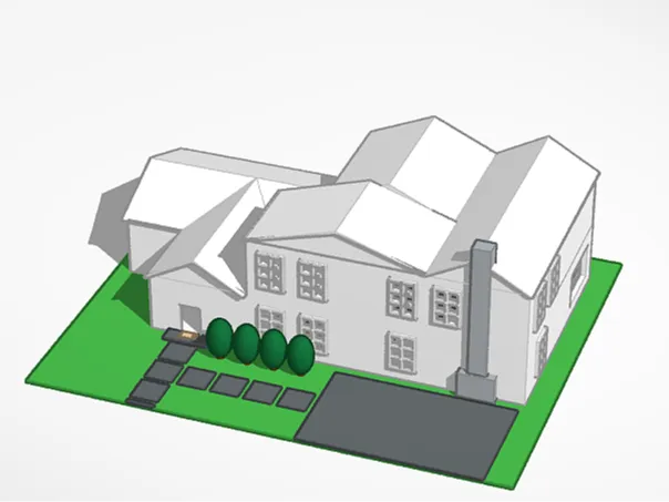 2 story house
