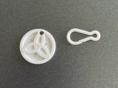 Mora Coin Shopping Cart Chip with Carabiner