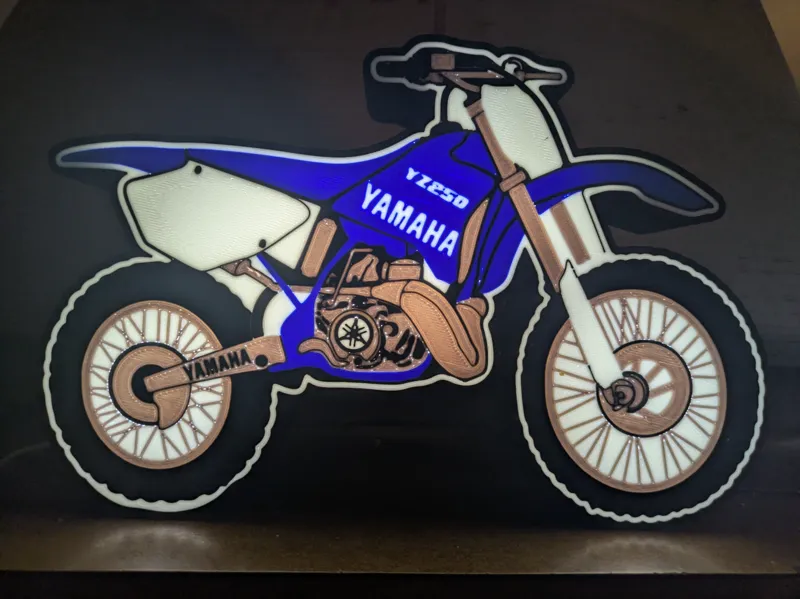2001 Yamaha YZ250 Lightbox