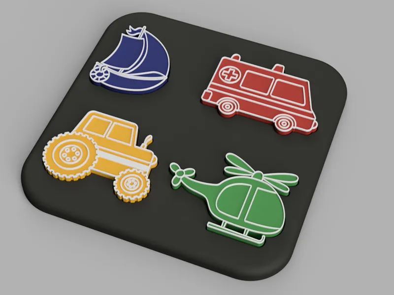 traffic - Puzzle for Kids