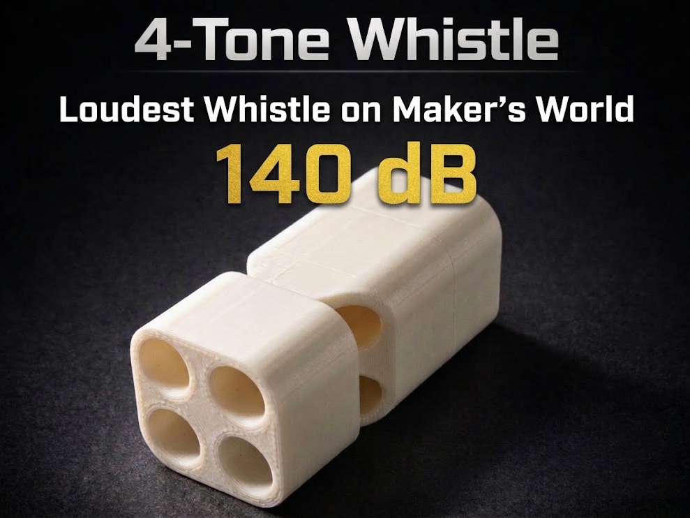 Loudest Whistle On Makerworld - 1