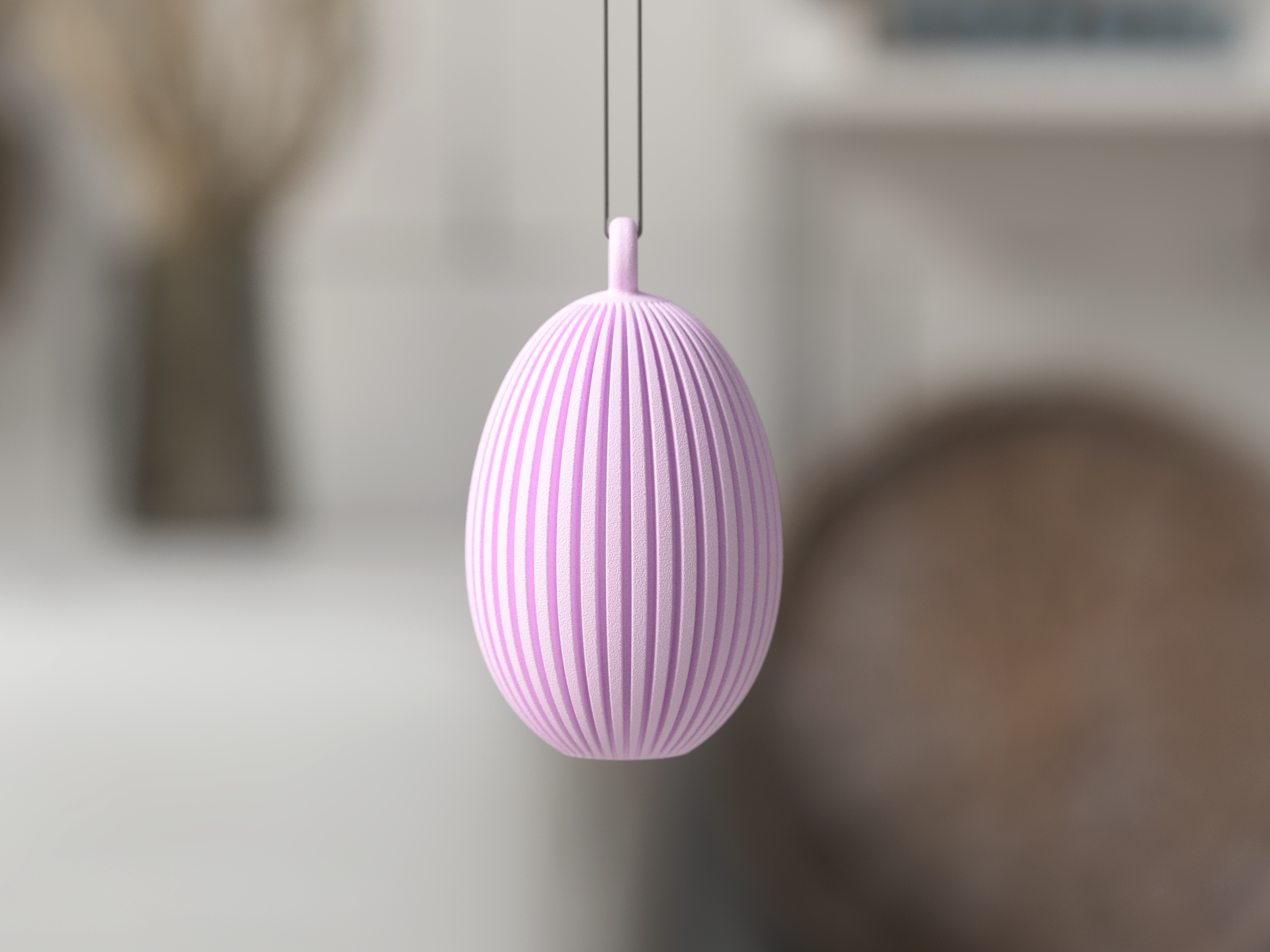 Miniatura 1 do modelo 3D Easter Egg Ornament