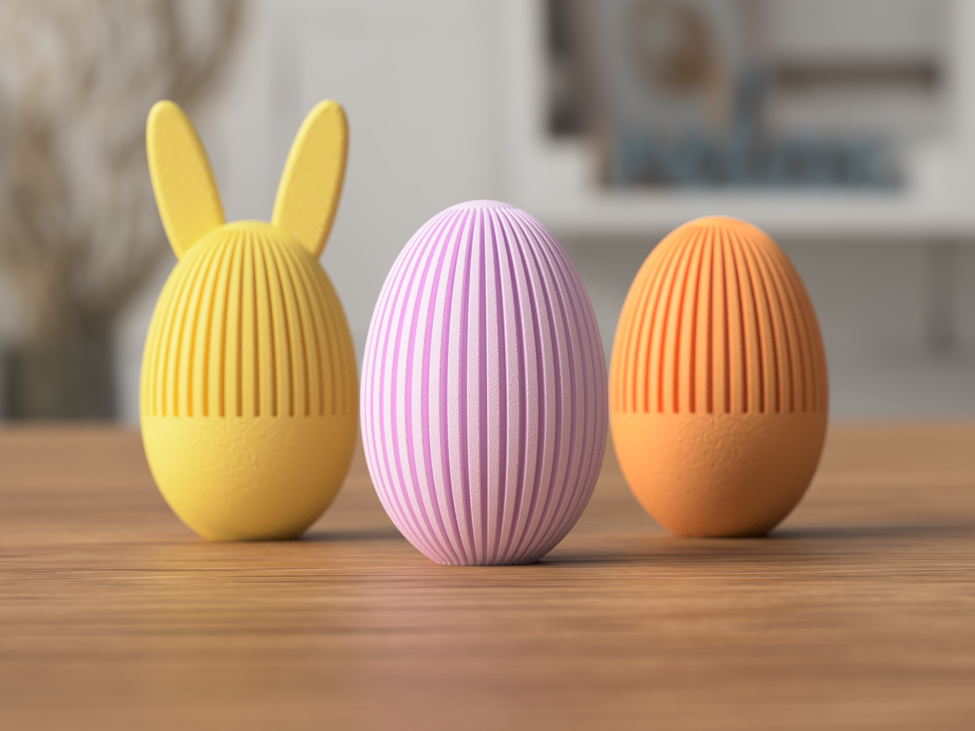 Easter Egg Ornament - Free 3D Print Model - MakerWorld
