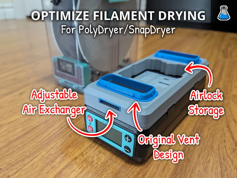 PolyDryer/SnapDryer Air Exchanger - Varible Flow