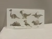 Pochoir montessori dinosaures — photo 1