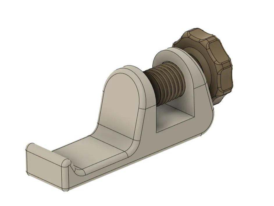 Support casque pour panneau de bureau vertical