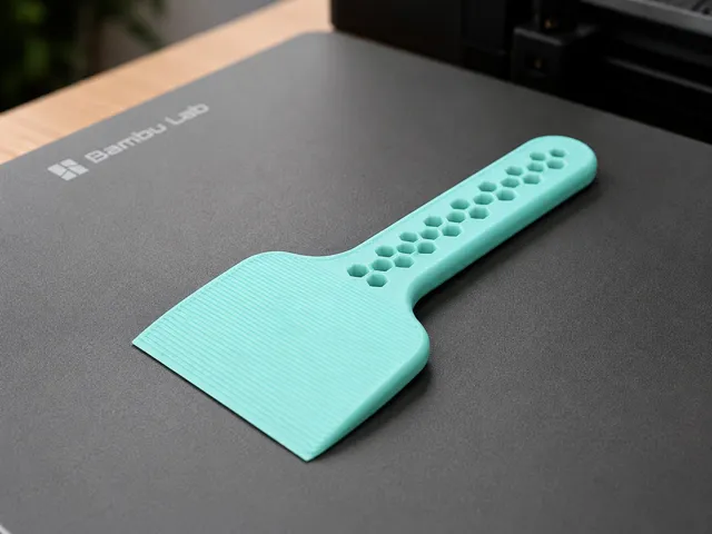 Bambu lab Scraper with Honeycomb Handle