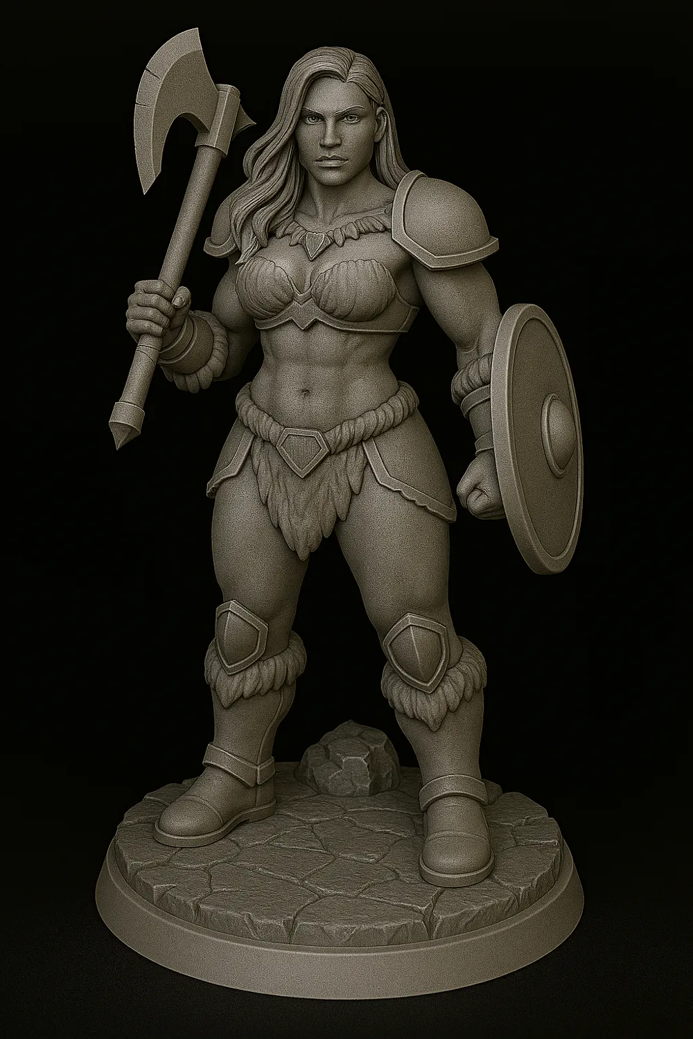D&D Freya & Hakon Eisensturm - Free 3D Print Model - MakerWorld