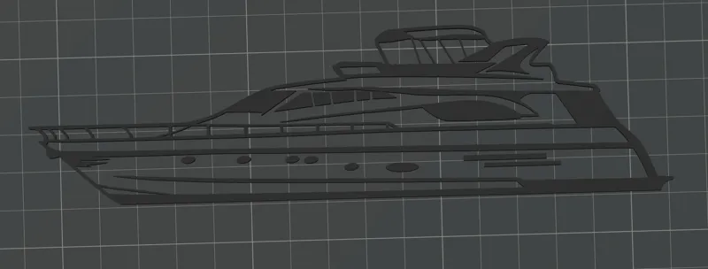 Boot/Yacht Silhouette