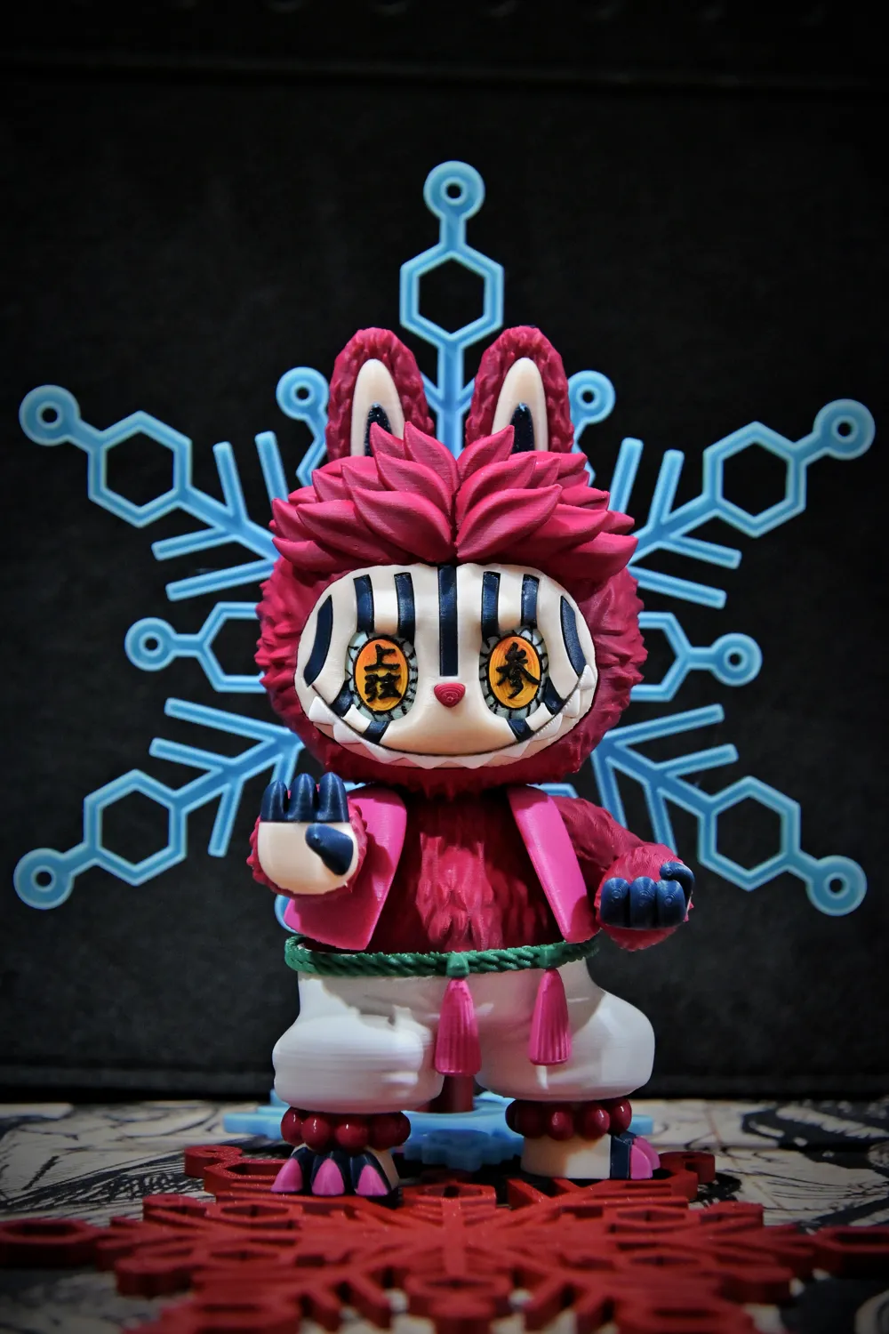 Demon Slayer Akaza Upper Rank Three - Free 3D Print Model - MakerWorld
