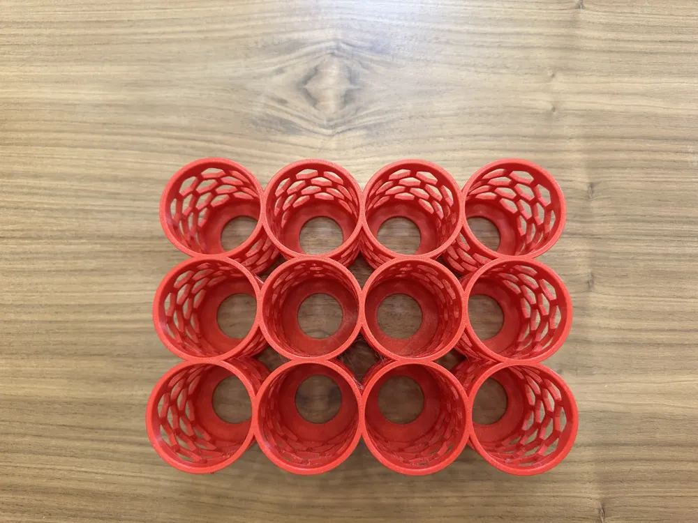 Supporto Da Parete Per Tubi E Ugelli Di Calafataggio - Organizer In Acciaio Per 6 Pezzi, Ideale Per Officina E Furgoni - 4