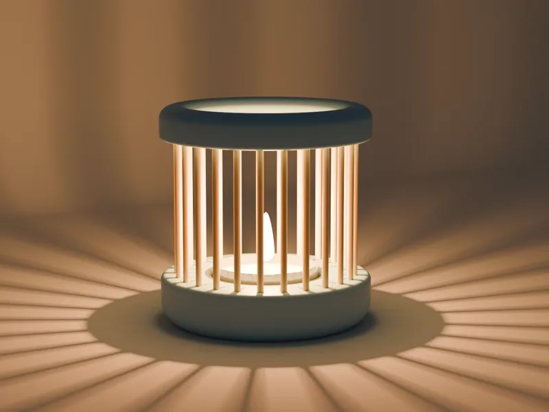 Toothpick Tea Light