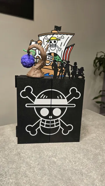 Escenografía en miniatura: 24 Kinder Joy One Piece Figures Display Diorama — vista de referencia 5