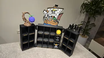 Escenografía en miniatura: 24 Kinder Joy One Piece Figures Display Diorama — vista de referencia 4
