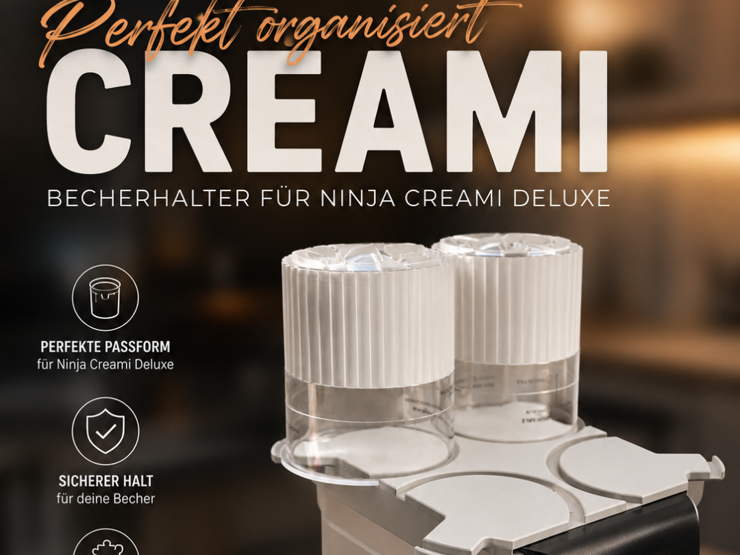 Ninja Creami Deluxe Becherhalter –  Cup Organizer 