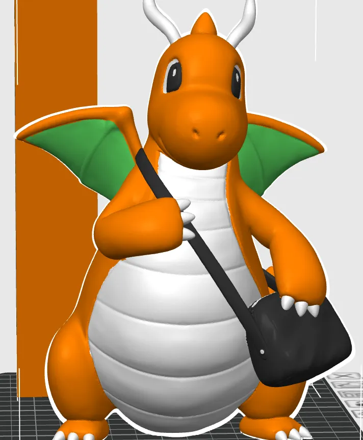 Dragonite %180 Tree Support 6 Brim Width