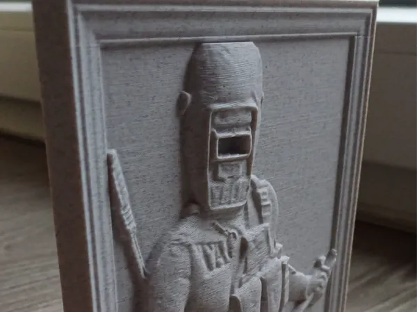 Sculpture en relief Killa/Tagilla (Escape from Tarkov)