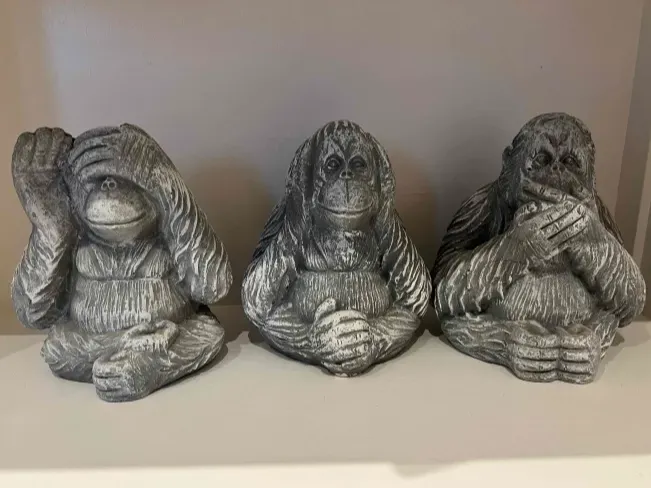 See No Evil, Hear No Evil Speak No Evil Monkeys 