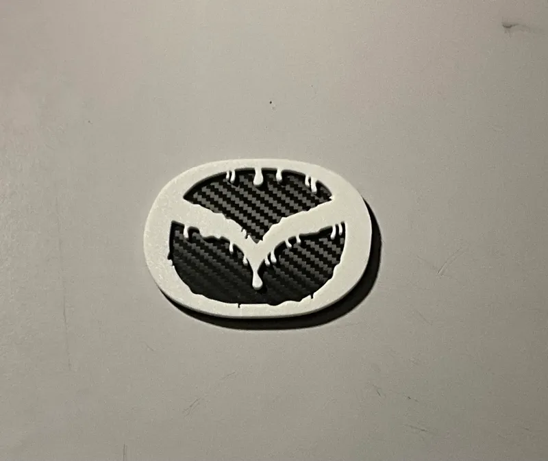 Custom Dripping Mazda Logo