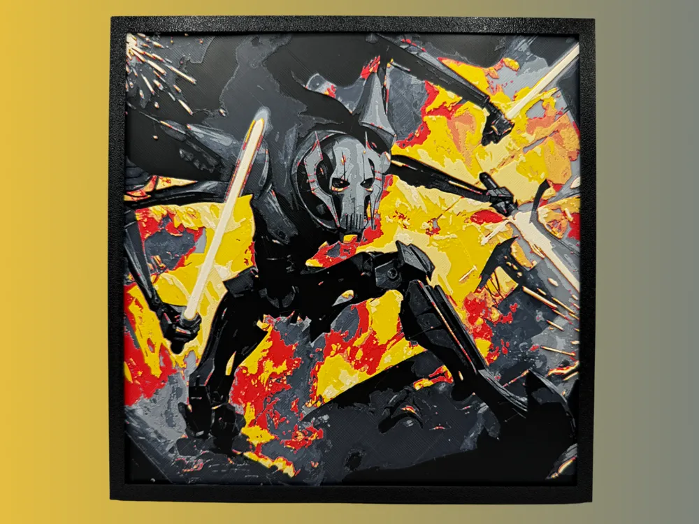 General Grievous - Star Wars Hueforge