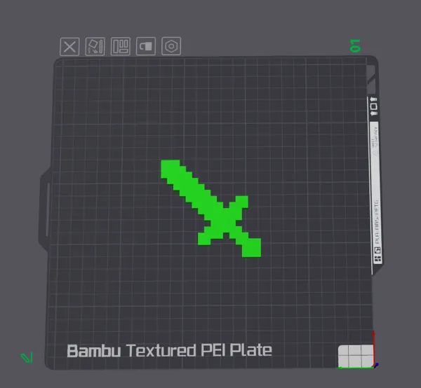 Épée Minecraft (modèle décoratif)