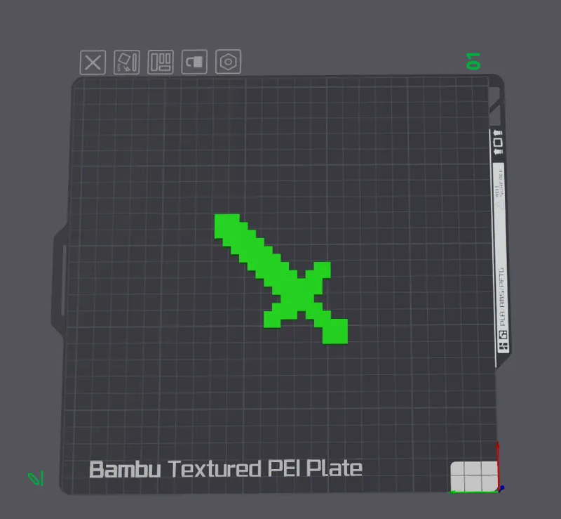 Minecraft Sword Model