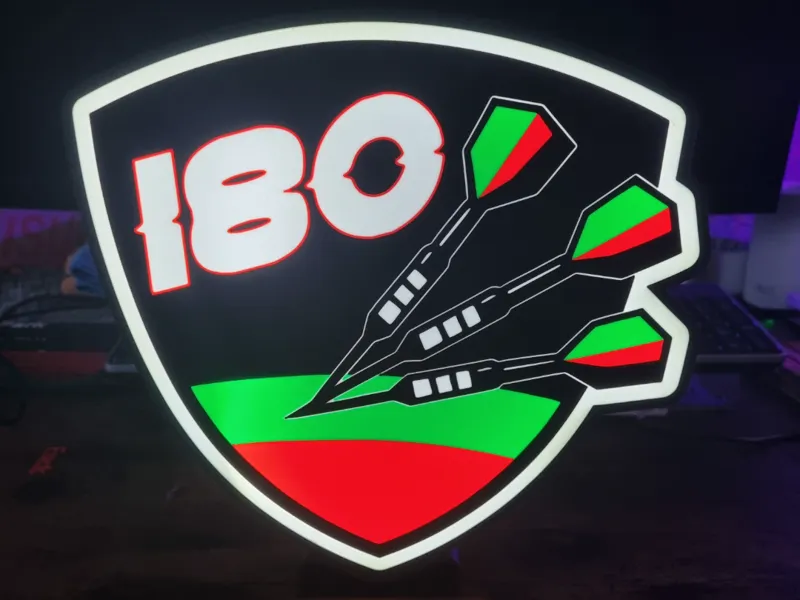 Darts 180 Light Box