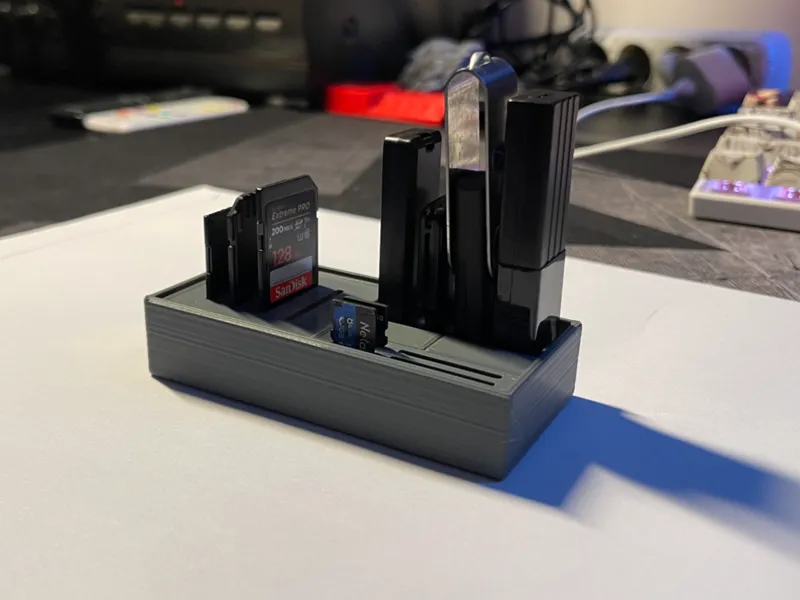 SD CARD - MICRO SD - USB HOLDER