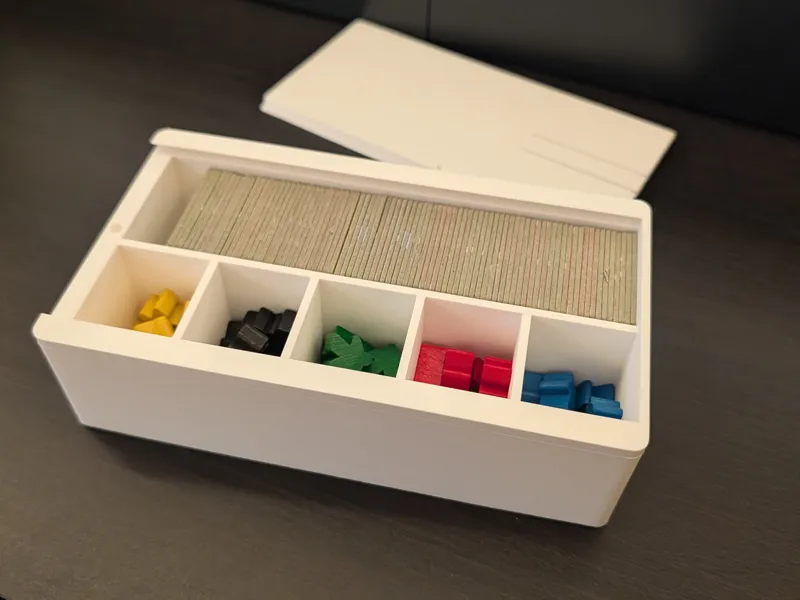 Box for Carcassone game