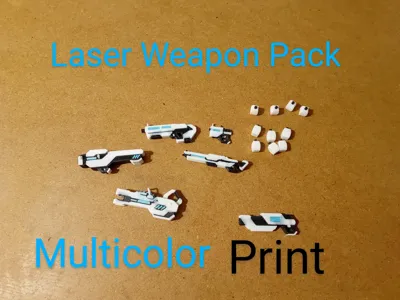 Laser Weapon Pack (Inspired By Rec Room)