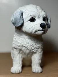 Figurine chiot Shih Tzu à peindre — photo 4
