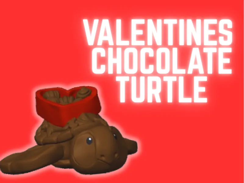 Valentine's Chocolate Box Turtle